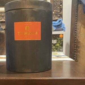 58oz “THUCASSI” 3 Wick Candle in distressed Iron